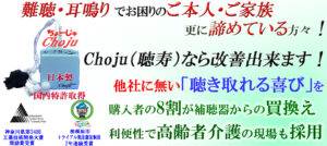 ChojuのSalesPointを紹介したTopページです。